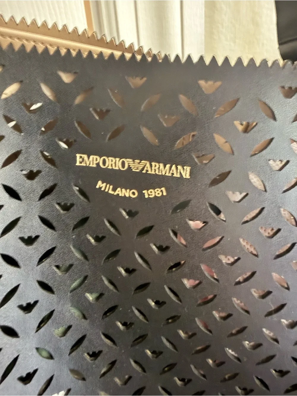 Emporio Armani Travel Tote